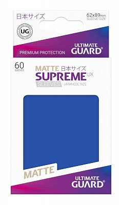 Ultimate Guard Supreme UX Sleeves Japanische Größe Matt Blau (60)