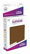 Ultimate Guard Supreme UX Sleeves Japanische Größe Matt Braun (60)