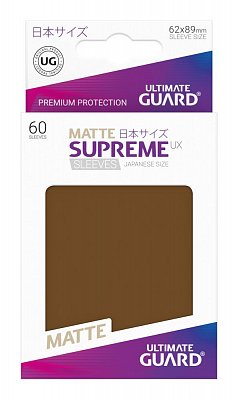 Ultimate Guard Supreme UX Sleeves Japanische Größe Matt Braun (60)