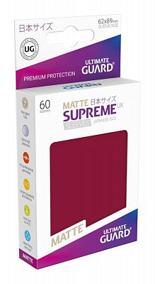 Ultimate Guard Supreme UX Sleeves Japanische Größe Matt Burgundrot (60)