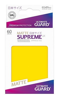 Ultimate Guard Supreme UX Sleeves Japanische Größe Matt Gelb (60)