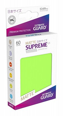 Ultimate Guard Supreme UX Sleeves Japanische Größe Matt Hellgrün (60)