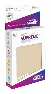 Ultimate Guard Supreme UX Sleeves Japanische Größe Matt Sand (60)