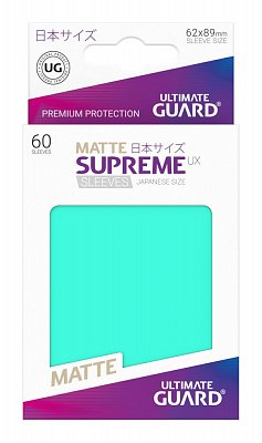 Ultimate Guard Supreme UX Sleeves Japanische Größe Matt Türkis (60)