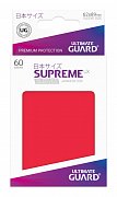Ultimate Guard Supreme UX Sleeves Japanische Größe Rot (60)
