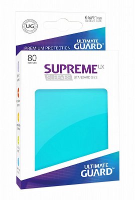 Ultimate Guard Supreme UX Sleeves Standardgröße Aquamarin (80)