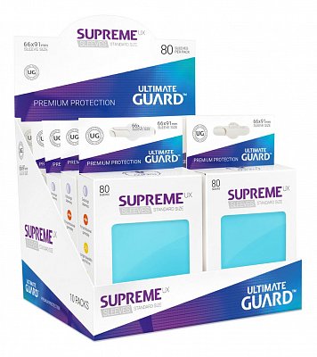 Ultimate Guard Supreme UX Sleeves Standardgröße Aquamarin (80)