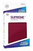 Ultimate Guard Supreme UX Sleeves Standardgröße Burgundrot (80)