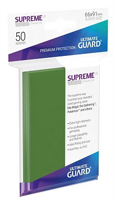 Ultimate Guard Supreme UX Sleeves Standardgröße Grün (50)