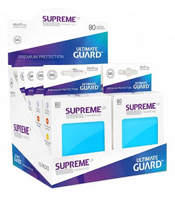 Ultimate Guard Supreme UX Sleeves Standardgröße Hellblau (80)