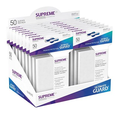 Ultimate Guard Supreme UX Sleeves Standardgröße Weiß (50)