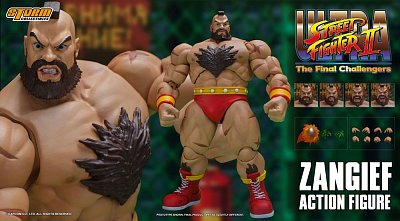 Ultra Street Fighter II: The Final Challengers Actionfigur 1/12 Zangief 19 cm