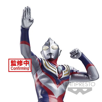 Ultraman Tiga Hero\'s Brave PVC Statue Ultraman Tiga Day & Night Special Ver. 18 cm