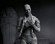 Universal Monsters Actionfigur Ultimate The Mummy (Black & White) 18 cm