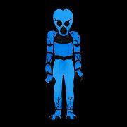 Universal Monsters ReAction Actionfigur The Metaluna Mutant Original (Blue Glow) 10 cm