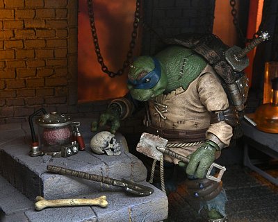 Universal Monsters x Teenage Mutant Ninja Turtles Actionfigur Ultimate Leonardo as The Hunchback 18 cm