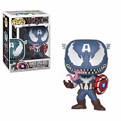 Venom POP! Marvel Vinyl Wackelkopf-Figur Venomized Captain America 9 cm