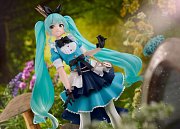 Vocaloid PVC Princess AMP Statue Hatsune Miku Alice Ver. 18 cm
