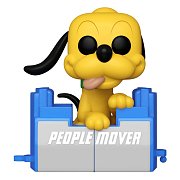 Walt Disney Word 50th Anniversary POP! Disney Vinyl Figur People Mover Pluto w/Balloon 9 cm