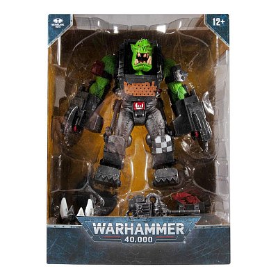 Warhammer 40k Actionfigur Ork Meganob with Buzzsaw 30 cm