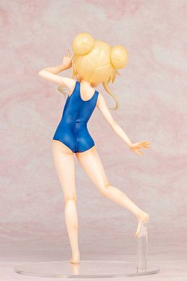 Watashi ni Tenshi ga Maiorita Statue 1/7 Noa Himesaka School Swimsuit Ver. 19 cm --- BESCHAEDIGTE VERPACKUNG