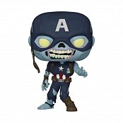 What If...? POP! Animation Vinyl Figur Zombie Captain America Exclusive 9 cm
