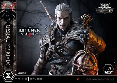 Witcher 3 Wild Hunt Statue 1/3 Geralt von Riva Deluxe Version 88 cm