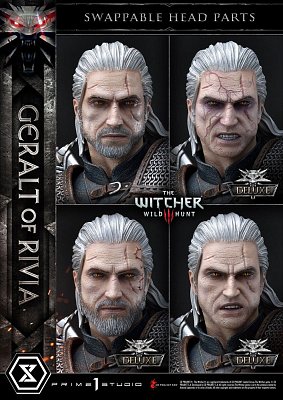 Witcher 3 Wild Hunt Statue 1/3 Geralt von Riva Deluxe Version 88 cm