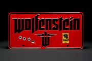 Wolfenstein  Me­tall­schild The New Colossus