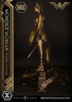 Wonder Woman Statue Wonder Woman Training Costume Gold Version 80 cm