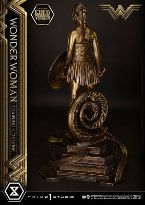 Wonder Woman Statue Wonder Woman Training Costume Gold Version 80 cm