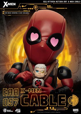 X-Men Egg Attack Actionfigur Cable 17 cm