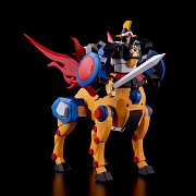 Yattodetaman PVC / Diecast Actionfigur Daikyojin & Daitenba 15 - 16 cm