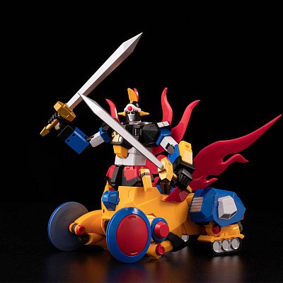 Yattodetaman PVC / Diecast Actionfigur Daikyojin & Daitenba 15 - 16 cm