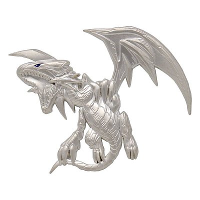 Yu-Gi-Oh! Ansteck-Pin Blue Eyes White Dragon (versilbert)