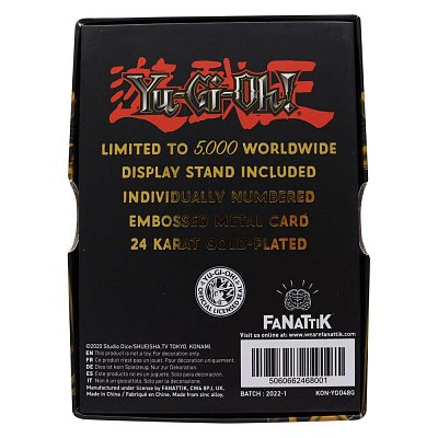 Yu-Gi-Oh! Metallbarren Jinzo Limited Edition (vergoldet)