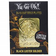 Yu-Gi-Oh! Replik Karte Black Luster Soldier (vergoldet)