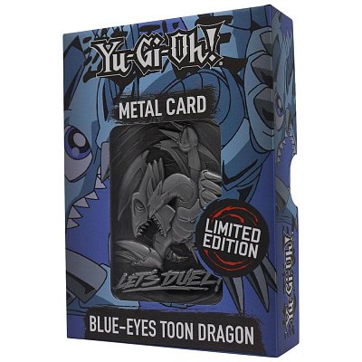 Yu-Gi-Oh! Replik Karte Blue Eyes Toon Dragon Limited Edition