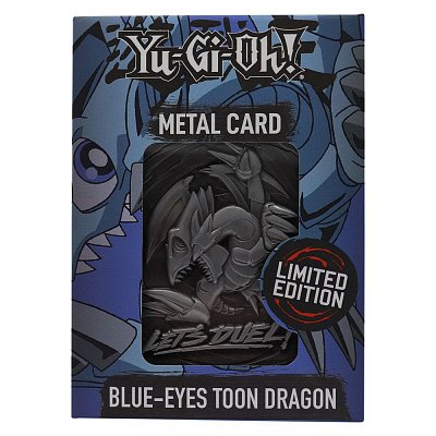 Yu-Gi-Oh! Replik Karte Blue Eyes Toon Dragon Limited Edition