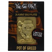 Yu-Gi-Oh! Replik Karte Pot of Greed (vergoldet)