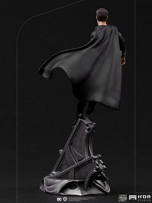 Zack Snyder\'s Justice League Art Scale Statue 1/10 Superman Black Suit 30 cm