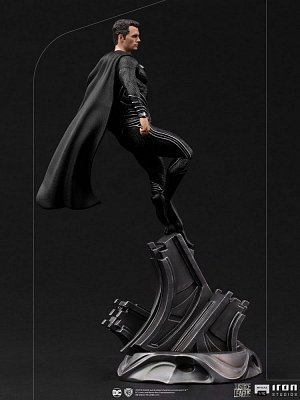 Zack Snyder\'s Justice League Art Scale Statue 1/10 Superman Black Suit 30 cm