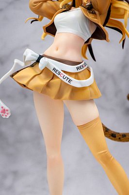 Zetsumetsukigudan PVC Statue 1/7 Rescue No. 15 Shi Hu - Leopard Cat 23 cm