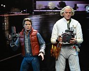 Zurück in die Zukunft Actionfigur Ultimate Doc Brown (1985) 18 cm