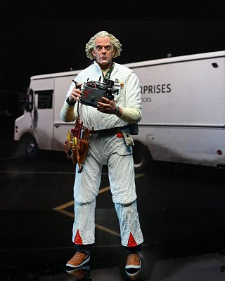 Zurück in die Zukunft Actionfigur Ultimate Doc Brown (1985) 18 cm