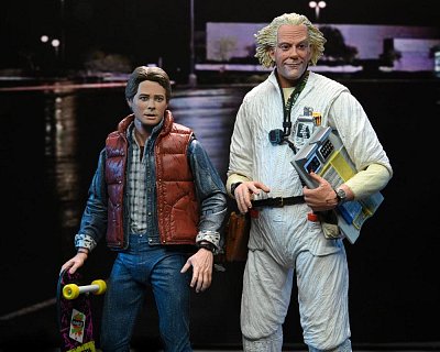 Zurück in die Zukunft Actionfigur Ultimate Doc Brown (1985) 18 cm