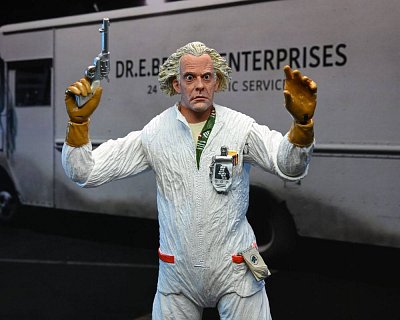 Zurück in die Zukunft Actionfigur Ultimate Doc Brown (1985) 18 cm