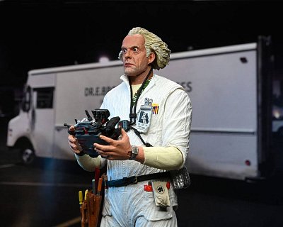 Zurück in die Zukunft Actionfigur Ultimate Doc Brown (1985) 18 cm