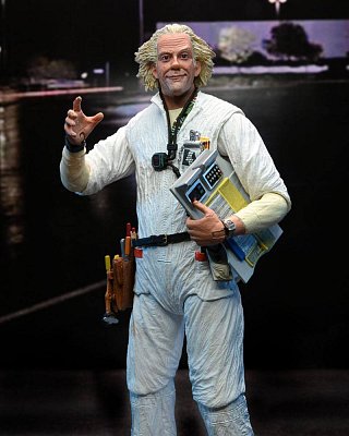 Zurück in die Zukunft Actionfigur Ultimate Doc Brown (1985) 18 cm