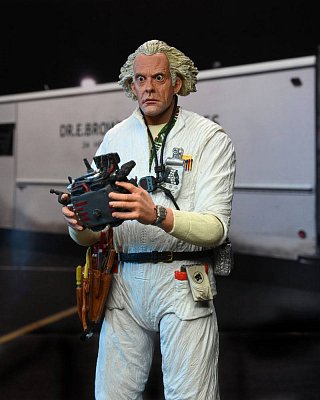 Zurück in die Zukunft Actionfigur Ultimate Doc Brown (1985) 18 cm